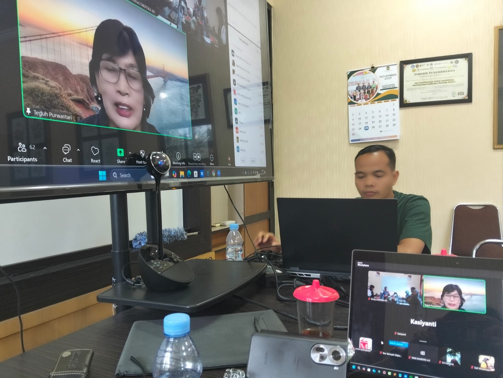 Penulisan Bahan Ajar Semester II Tahun Ajaran 2025/2026 via ZOOM